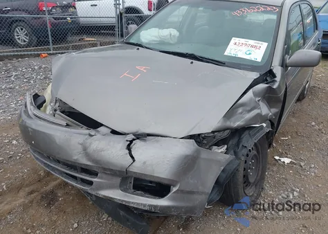 2004 Toyota Corolla Le z USA, uszkodzony, nr VIN 1NXBR38E54Z209194